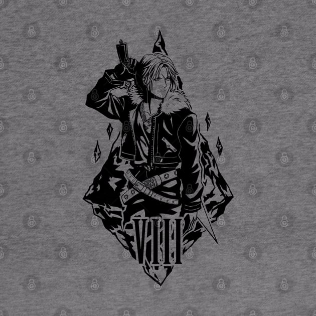 VIII B/W version by kowanp